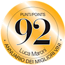 92 pontos Annuario dei Migliori Vini Italiani Luca Maroni