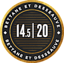 14.5/20 pontos Bettane et Desseauve