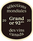 Medalha de Ouro Sélections Mondiales des Vins Canada 2019