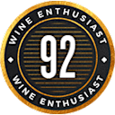 92 pontos Wine Enthusiast