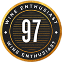 97 pontos Wine Enthusiast
