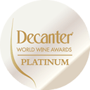 Medalha Platinum: 97 pontos Decanter