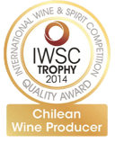 Produtor de Vinho Chileno do Ano pelo International Wine & Spirits Competition 2014