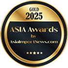 Medalha de Ouro Asia Awards 2025