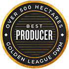 Best Producer over 500 hectares pelo Golden League DWM 2022
