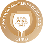 Medalha de Ouro Brazil Wine Challenge 2022