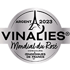 Medalha de Prata Vinalies 2023 - Mondial Du Rosé