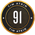 91 pontos Tim Atkin