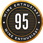 95 pontos Wine Enthusiast 2013
