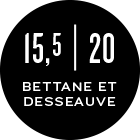 15.5/20 pontos Bettane et Desseauve