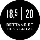 18.5/20 pontos Bettane et Desseauve