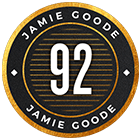 92 pontos Jamie Goode