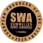 Produtor Europeu do Ano 2020 pelo Sommelier Wine Awards UK