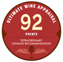 92 pontos Ultimate Wine Appraisal 2021