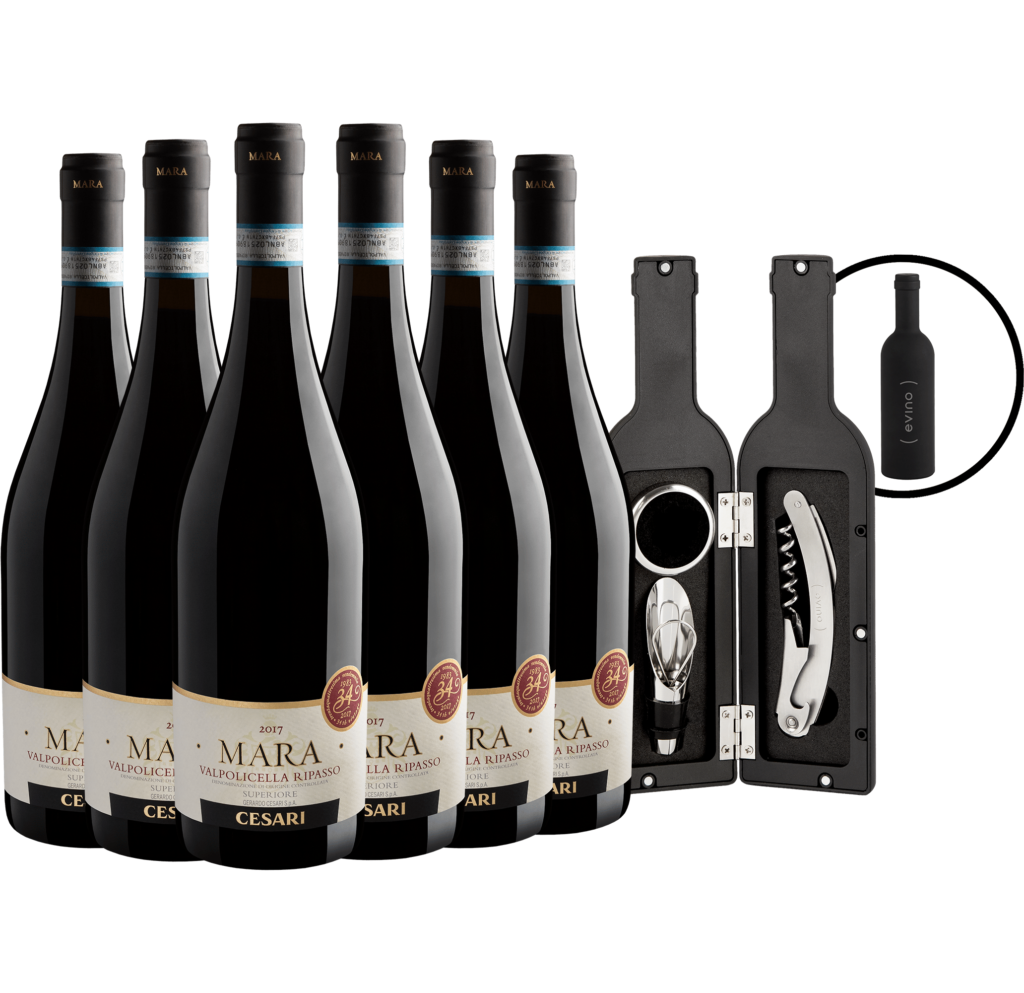 Sexteto Cesari Mara + Kit Vinho