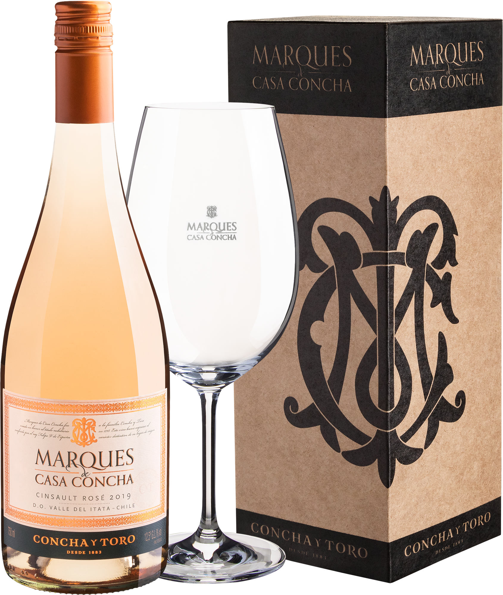 Concha y Toro Marques de Casa Concha País Cinsault Rosé 2019 + Taça