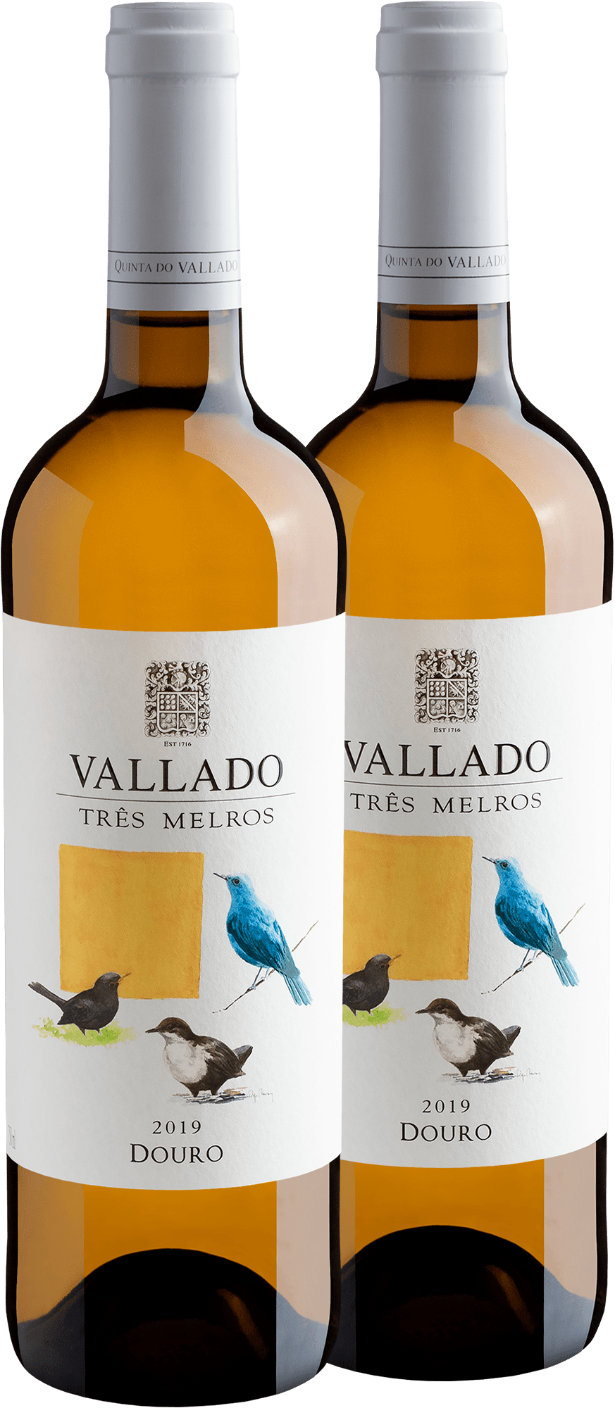 Kit 2 Vallado Três Melros Branco Douro DOC