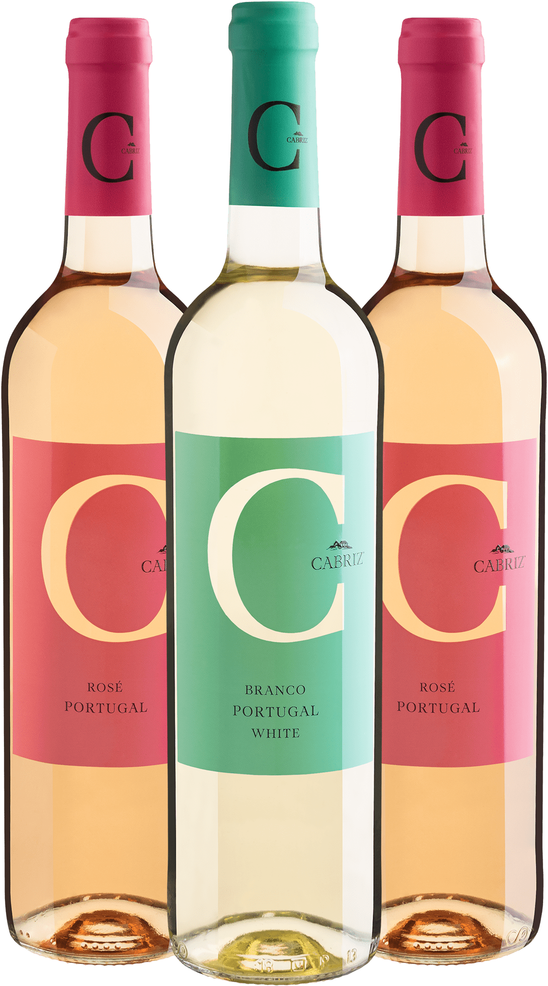 Kit C de Cabriz: 1 Branco + 2 Rosé | Frescor do Dão