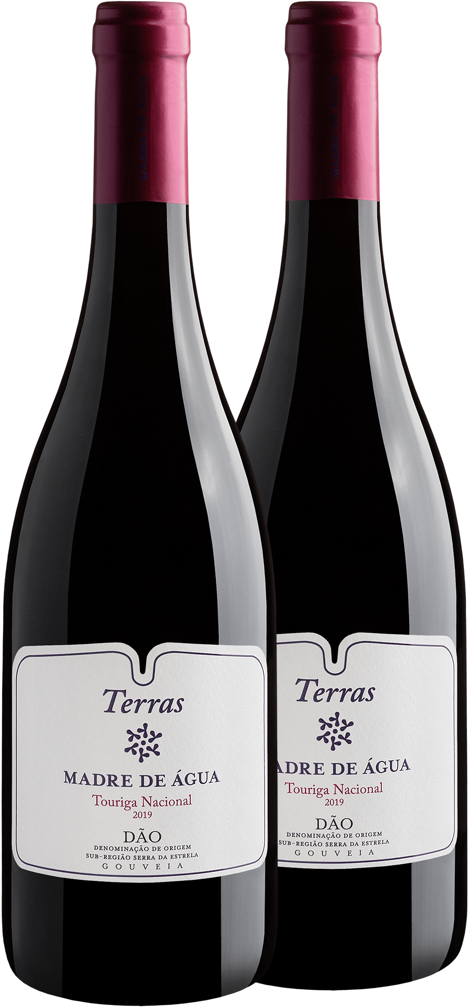Kit 2 Terras Madre de Água Touriga Nacional Dão D.O. 2019