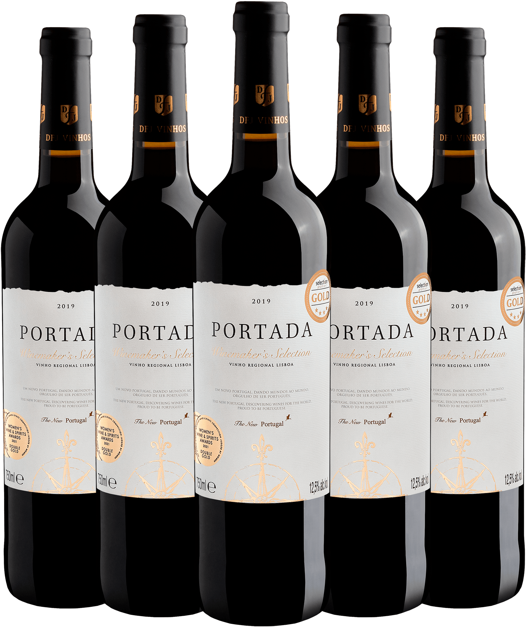 Kit 5 Portada Winemaker's | R$ 47,90 por garrafa