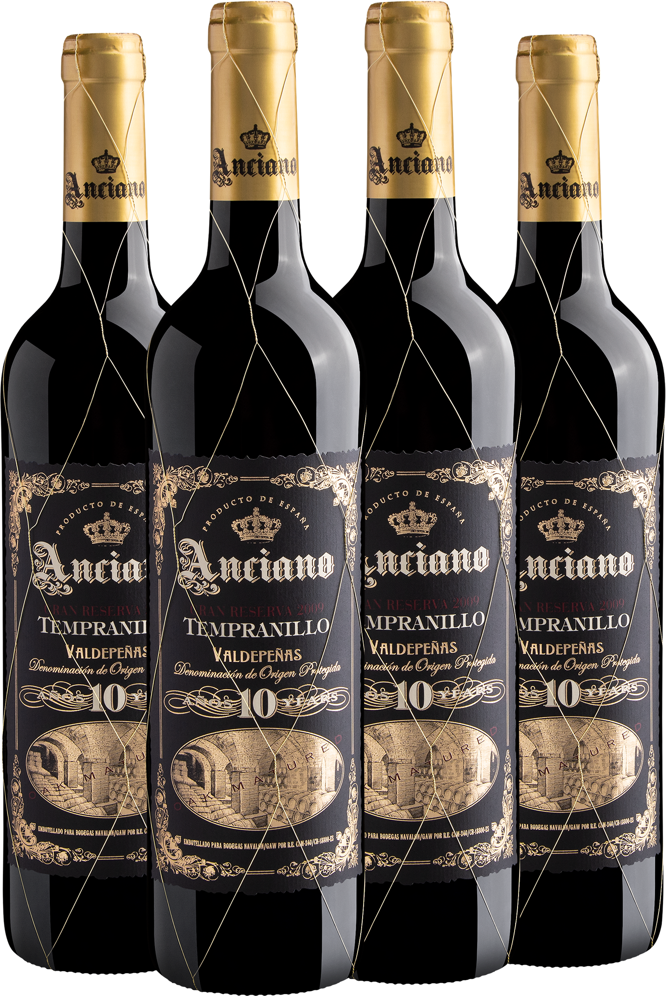 Kit 4 Anciano Gran Reserva | R$69,90 por garrafa