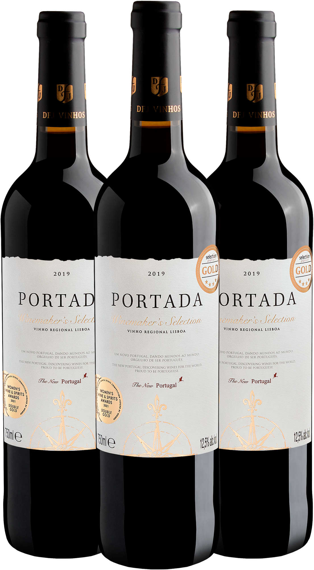 Kit 3 Portada Winemaker's Selection 2019 | R$54,90 por garrafa