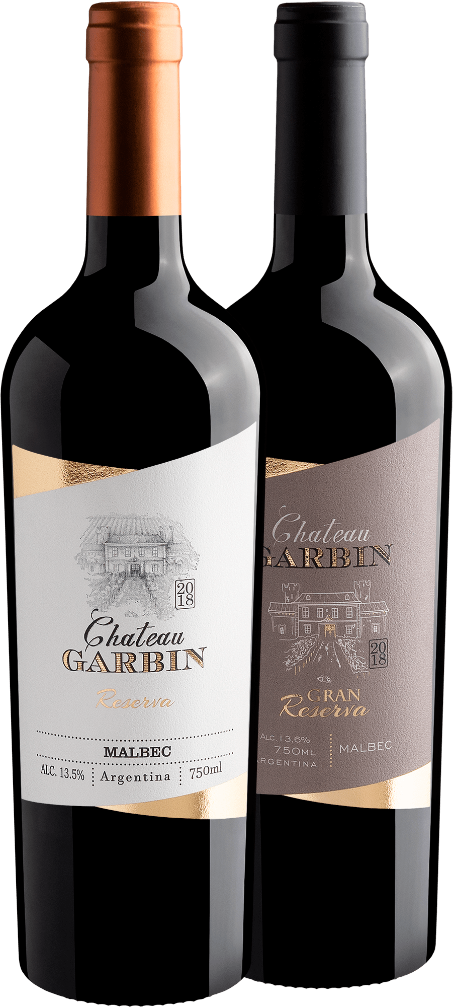 Kit 1 Chateau Garbin Reserva + 1 Gran Reserva