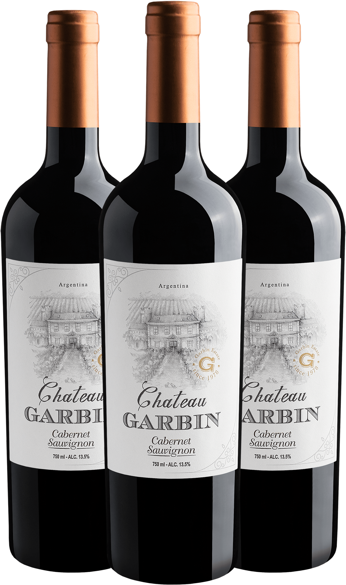 Kit 3 Chateau Garbin Cabernet Sauvignon 2019