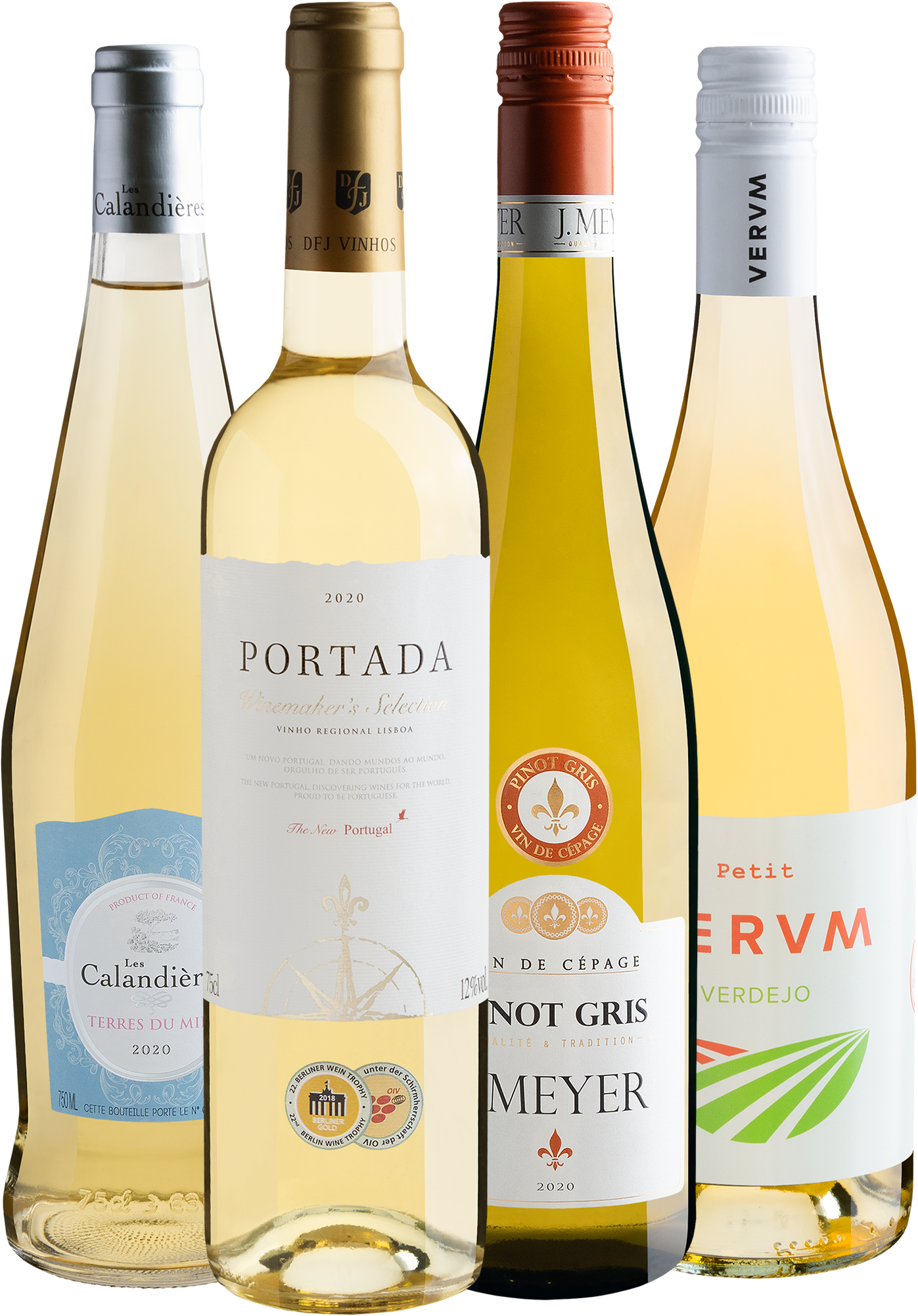 Kit Vinhos Brancos do Velho Mundo