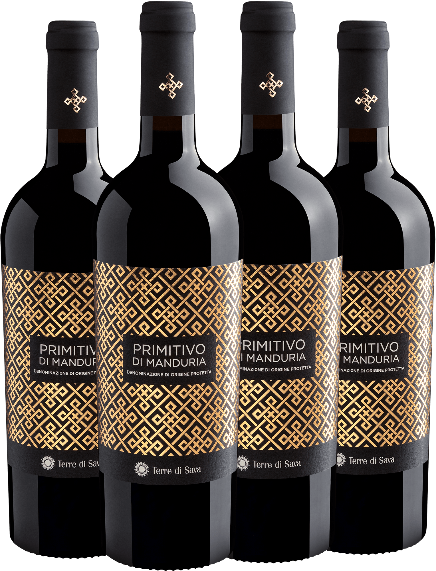 Kit 4 Terre di Sava Primitivo di Manduria DOP 2020 | R$ 89,90