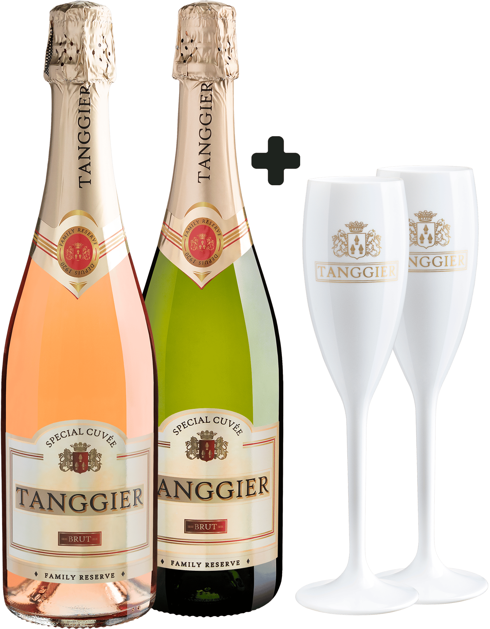 Kit 2 Tanggier Brut + 2 Taças Exclusivas