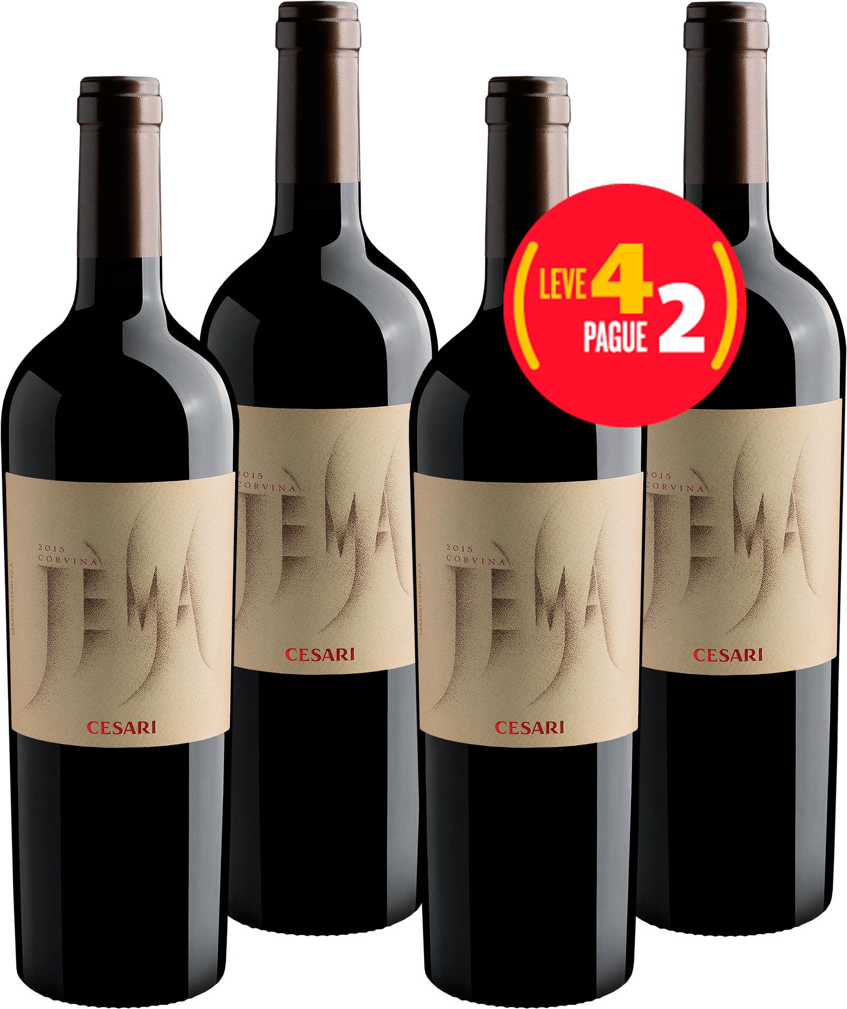 Leve 4, Pague 2: Cesari Jèma Corvina Veronese 2015