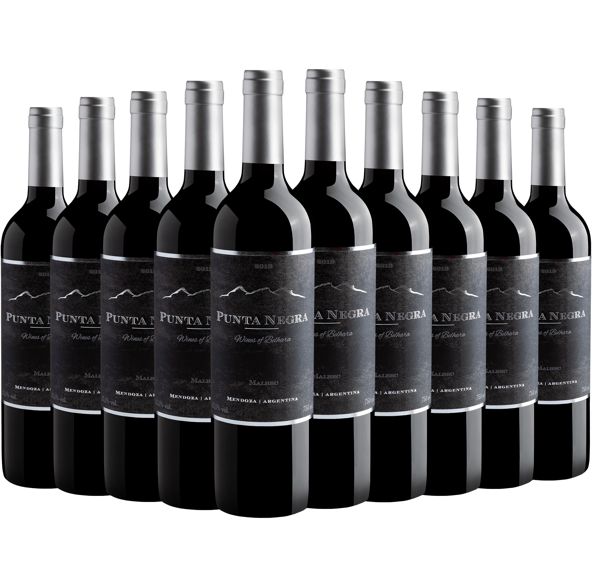 Kit 10 Punta Negra Wines of Belhara Malbec | R$29,90 por garrafa | Economize +R$100