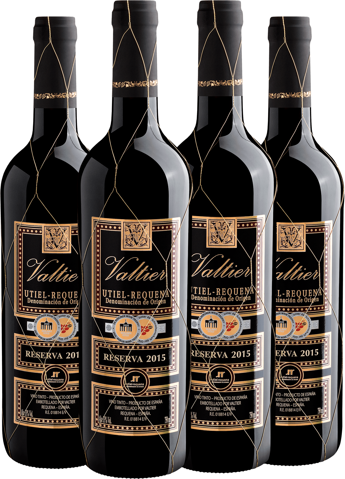Kit Desejo Para 2023 #2: 4 Valtier Reserva Utiel-Requena DOP