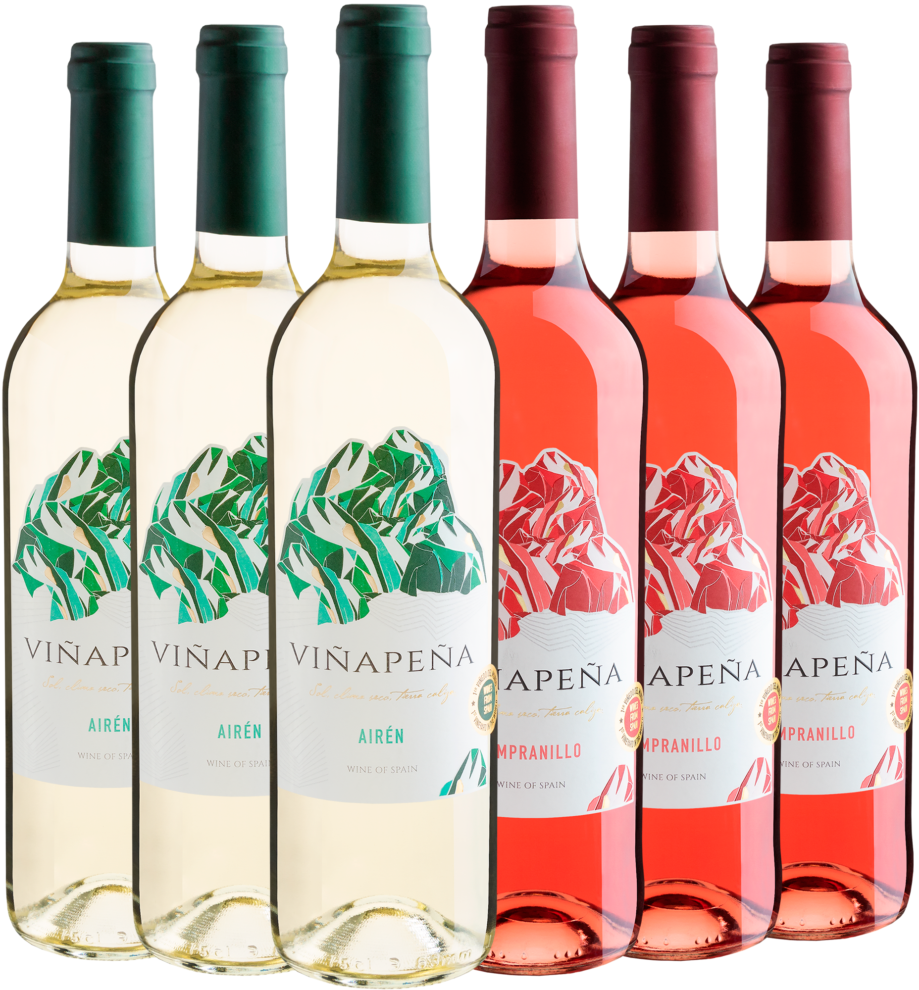 Kit Viñapeña | 3 Brancos + 3 Rosés