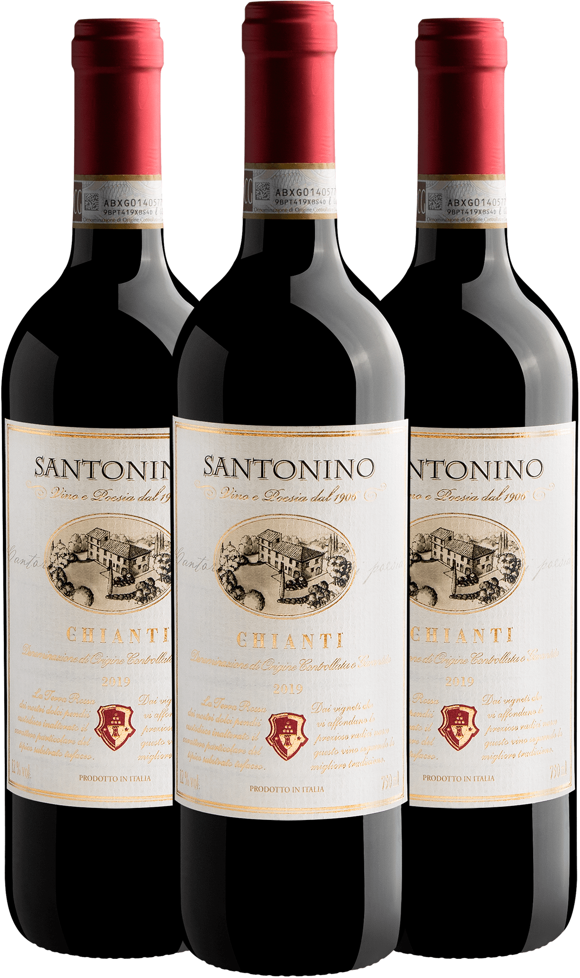 Kit 3 Santonino Chianti DOCG 2022