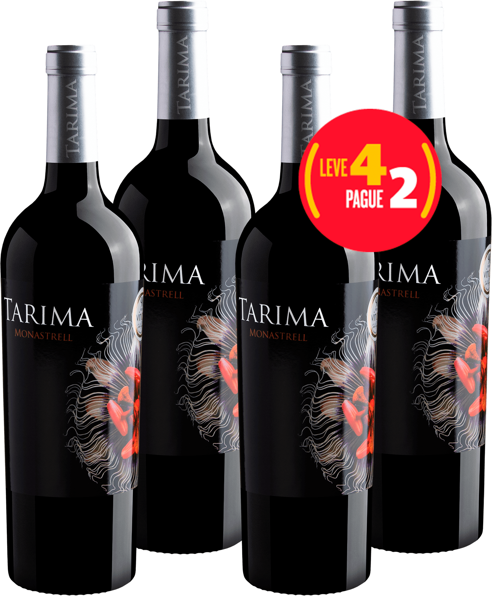 Kit Leve 4 Pague 2 Tarima Monastrell Alicante D.O.