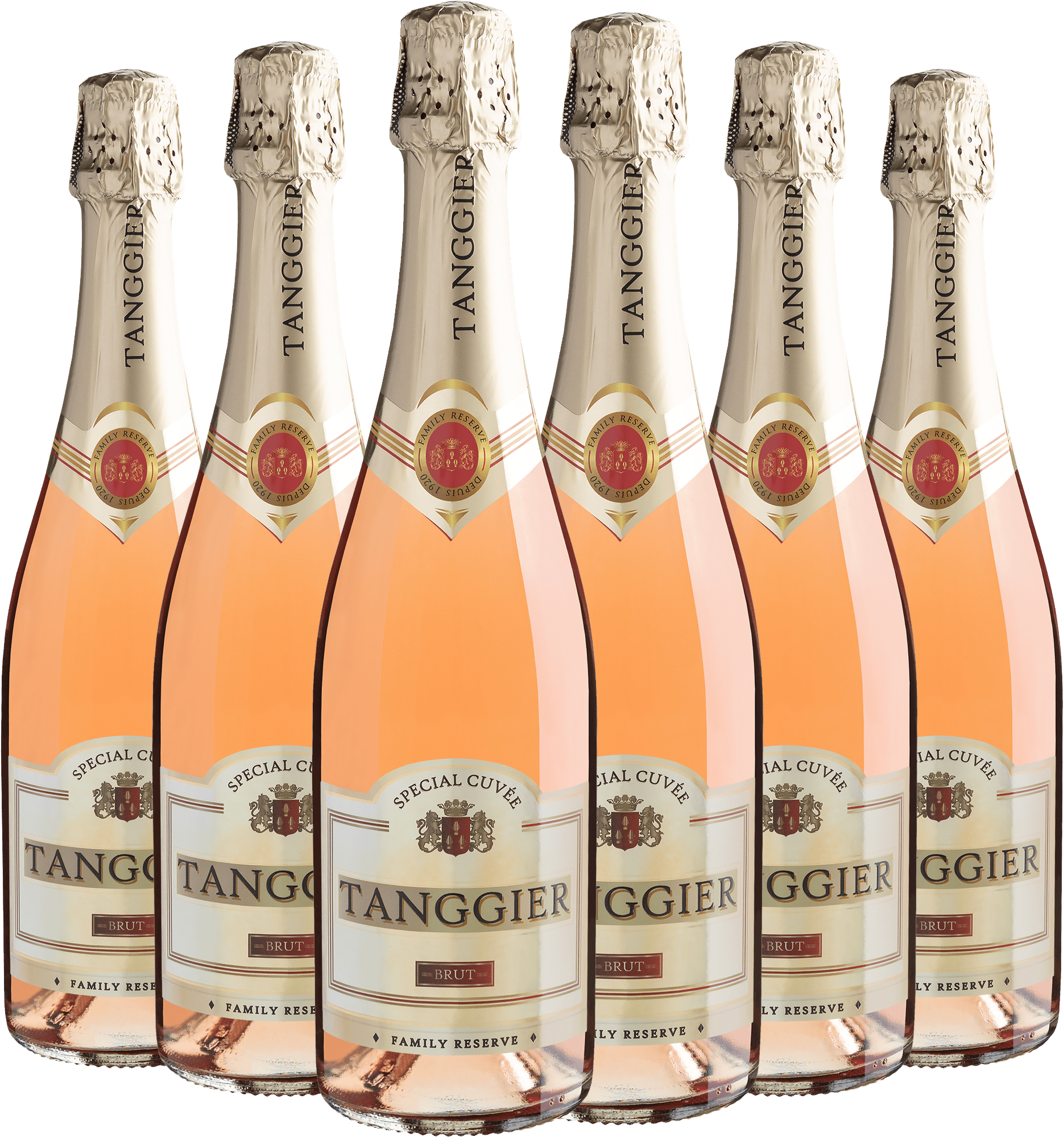 Kit 6 Tanggier Brut Rosé