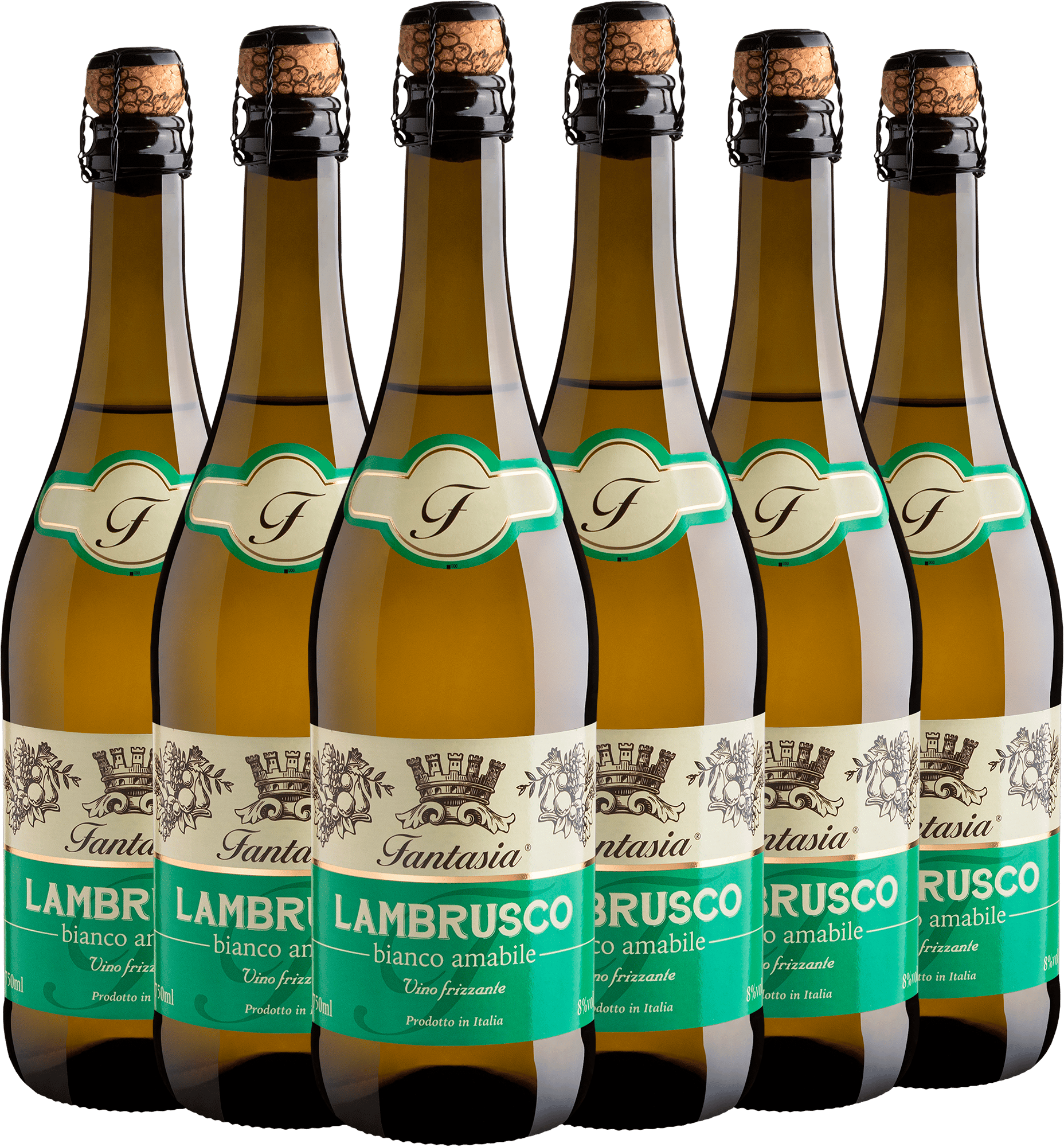 Kit 6 Fantasia Lambrusco Dell'Emilia IGT