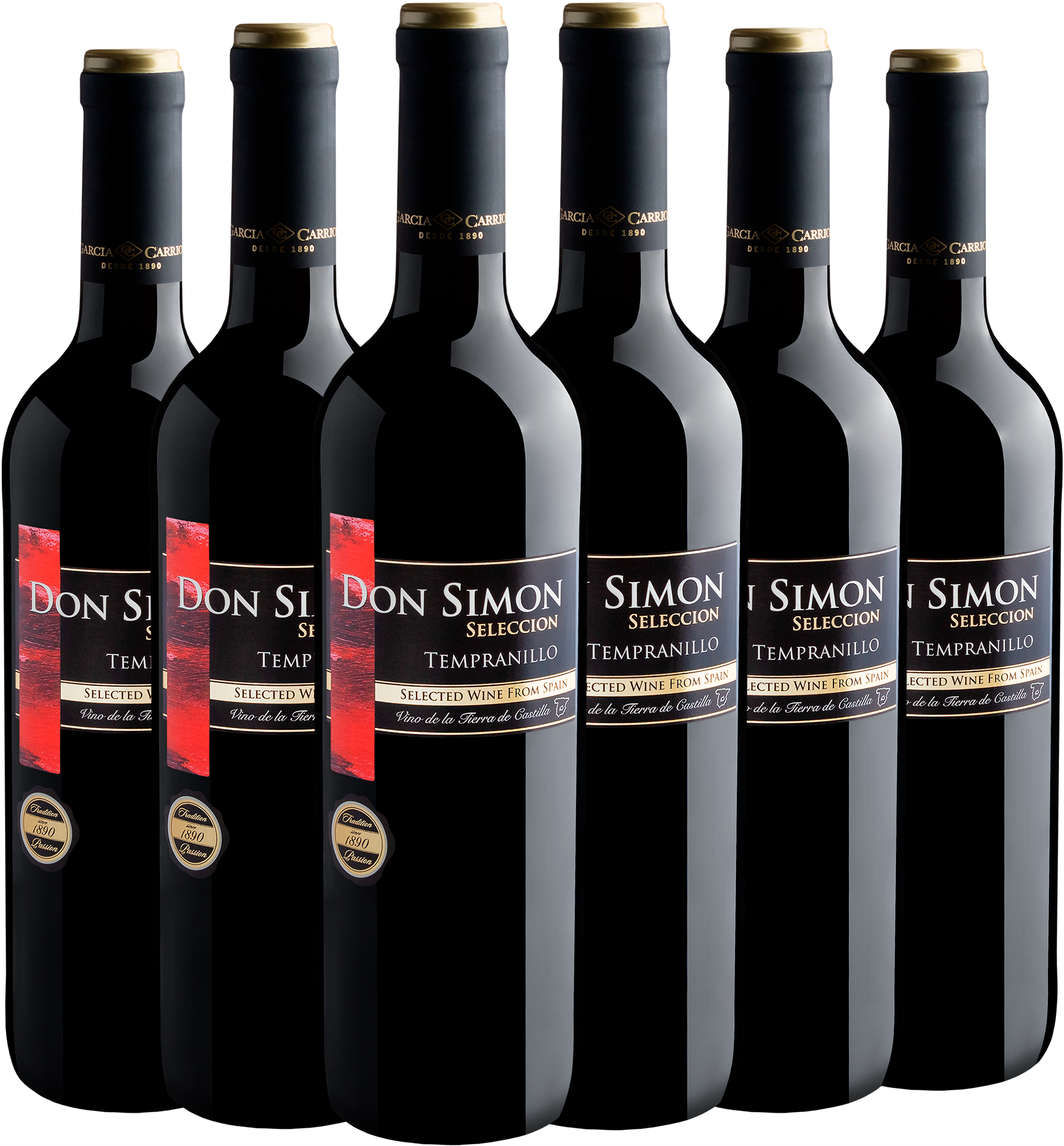 Kit 6 Don Simon Selección Tempranillo*