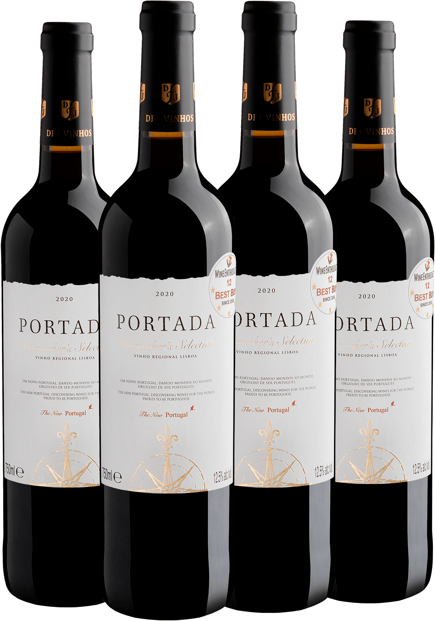 Kit 4 Portada Winemaker's Selection por R$44,90 cada garrafa
