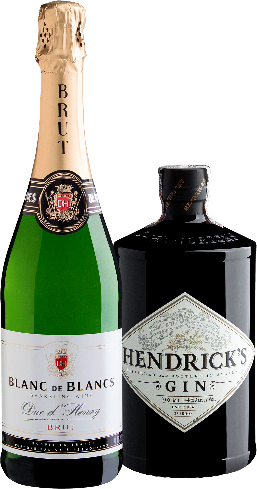 Kit Gin Hendricks + Espumante