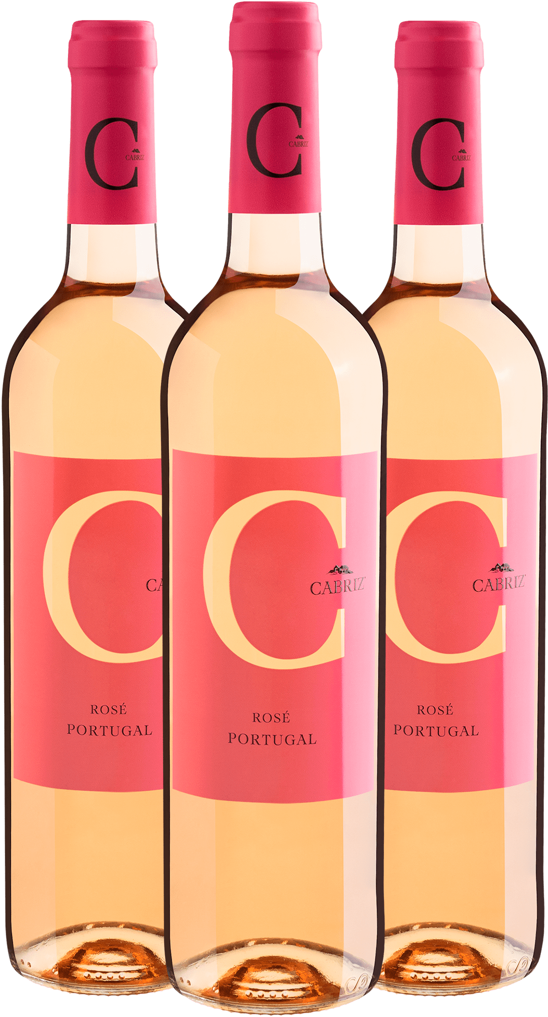 Kit 3 C de Cabriz Rosé por R$44,90 cada garrafa