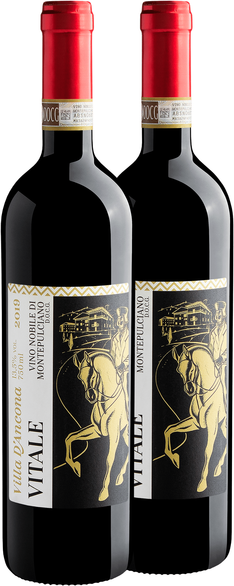Kit 2 Villa D'Ancona Vitale Vino Nobile di Montepulciano DOCG por R$199,90 cada garrafa
