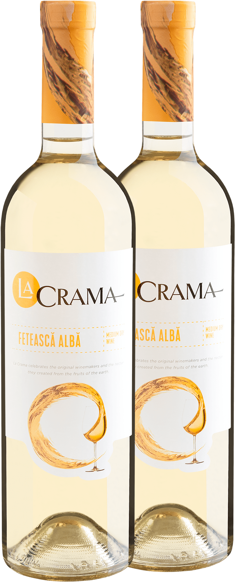Kit 2 La Crama Fetească Albă Dealu Mare DOC por R$39,90 cada garrafa