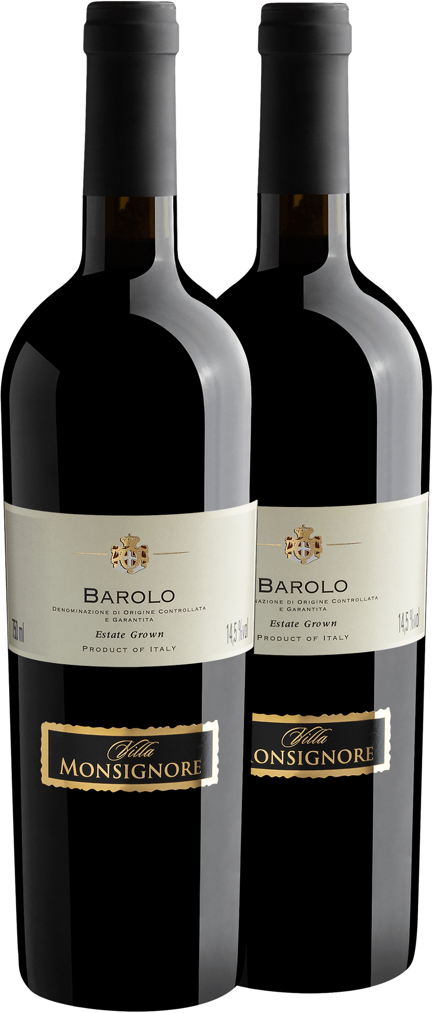 Kit 2 Villa Monsignore Barolo DOCG por R$199,90 cada garrafa