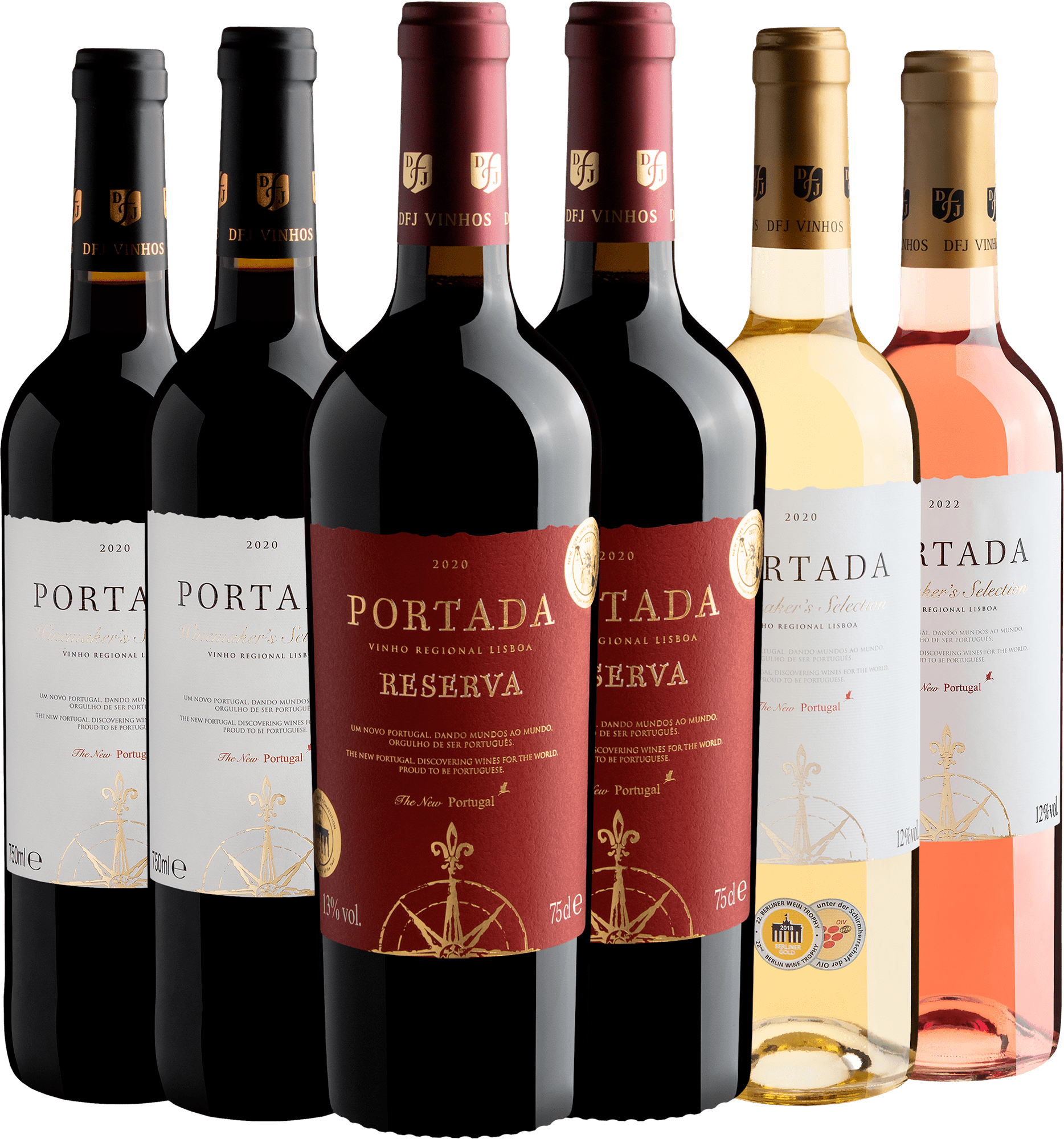 Kit Família Portada | 6 garrafas por R$49,90 cada + Frete Grátis*