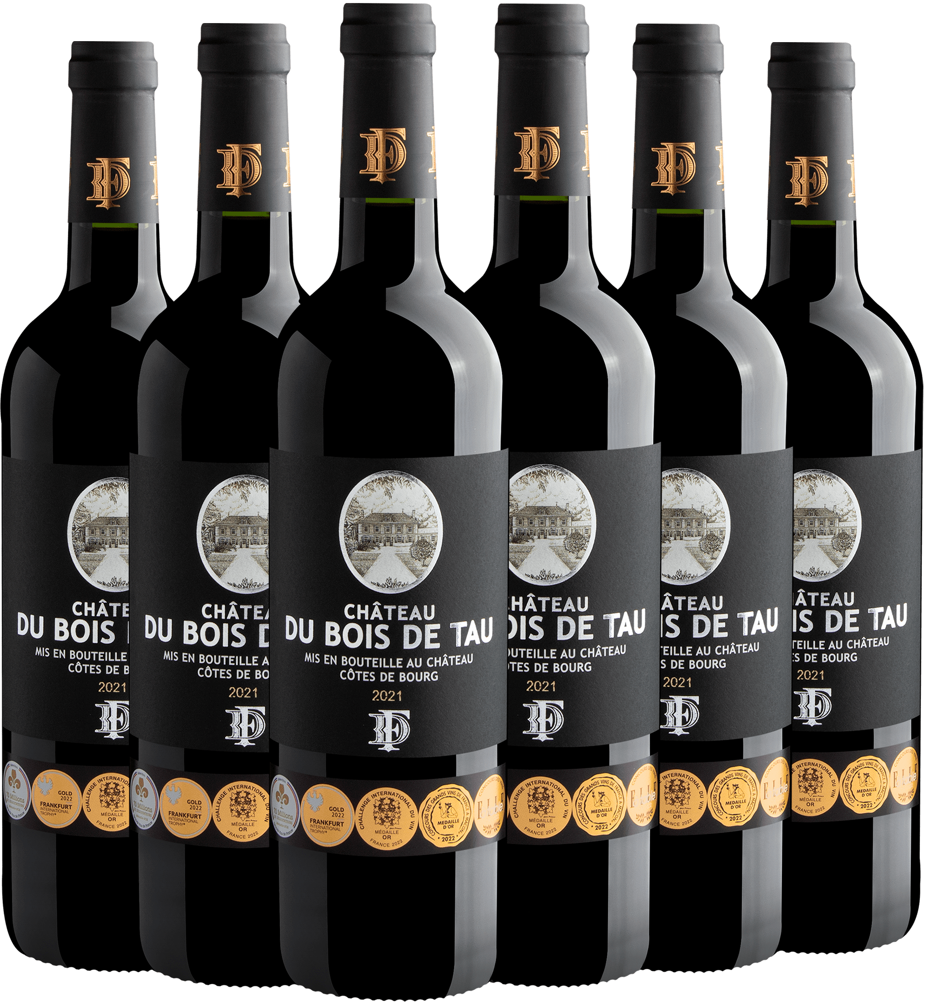 Kit 6 Château du Bois de Tau Côtes de Bourg