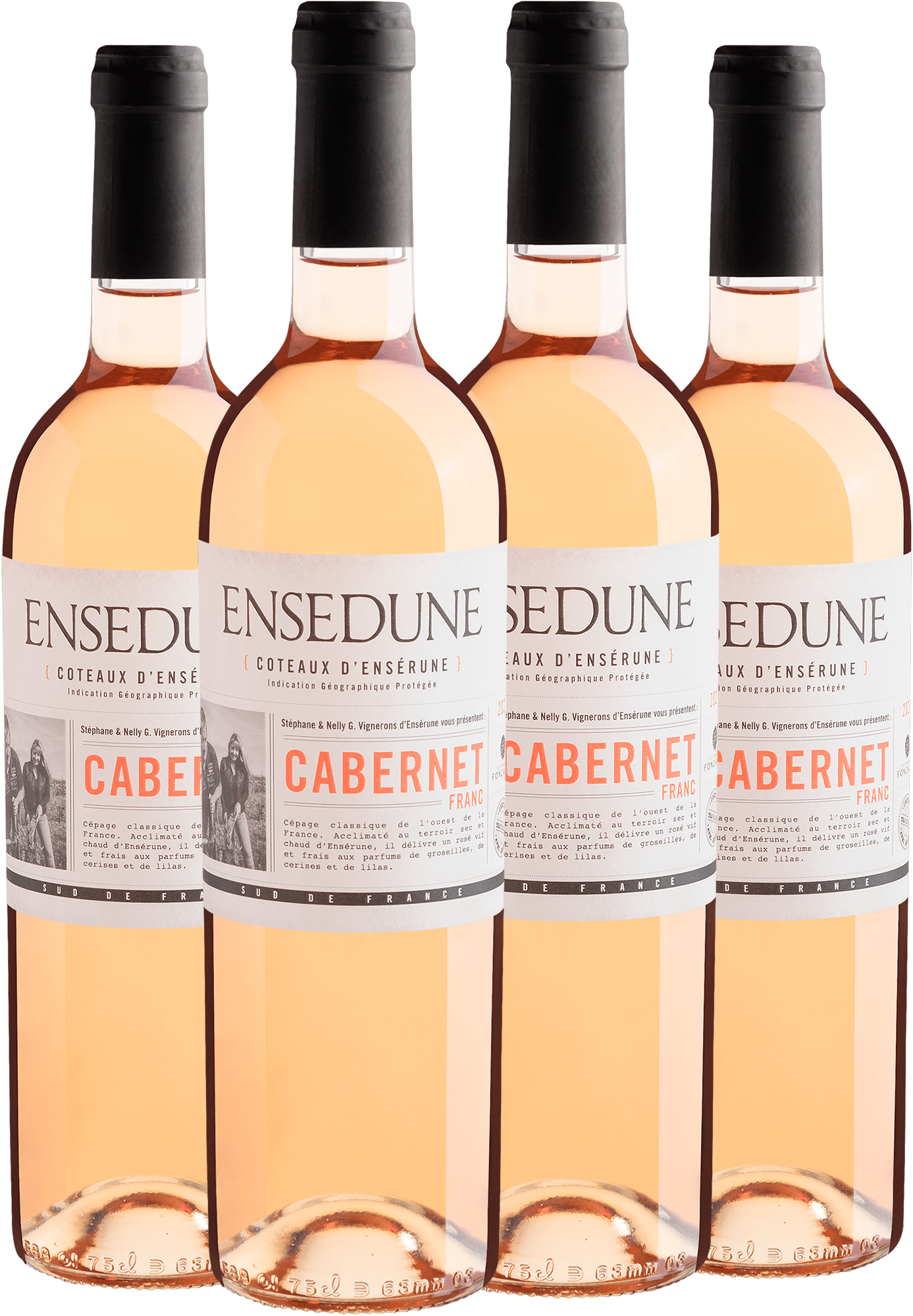 Kit 4 Ensedune Cabernet Franc Coteaux d'Enserune IGP