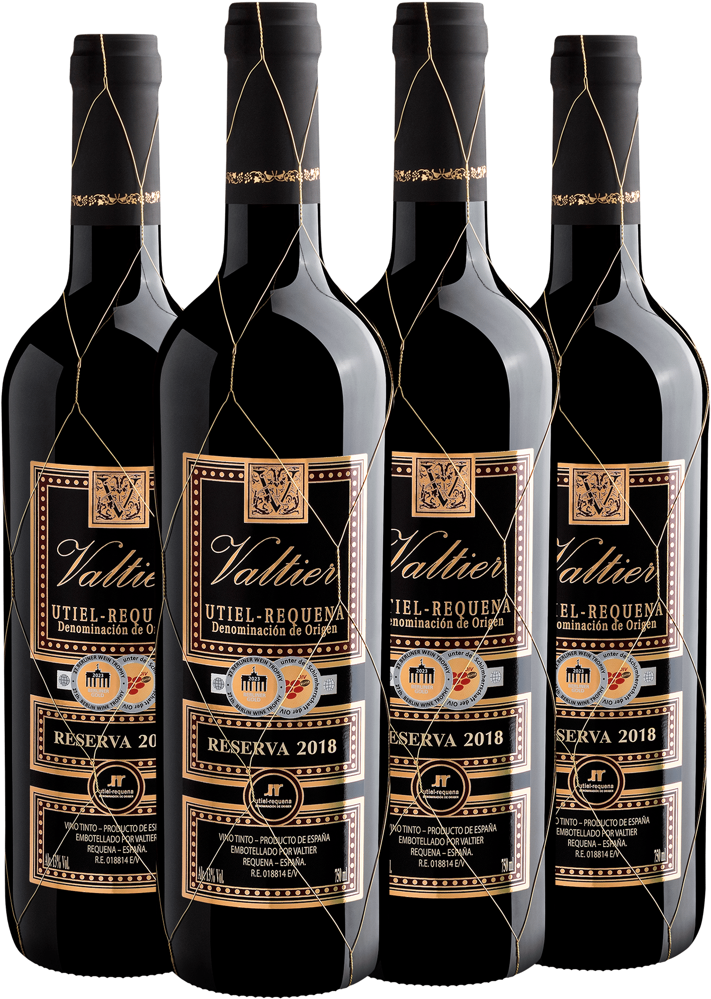 Kit 4 Valtier Reserva Utiel-Requena DOP por R$44,90 cada garrafa
